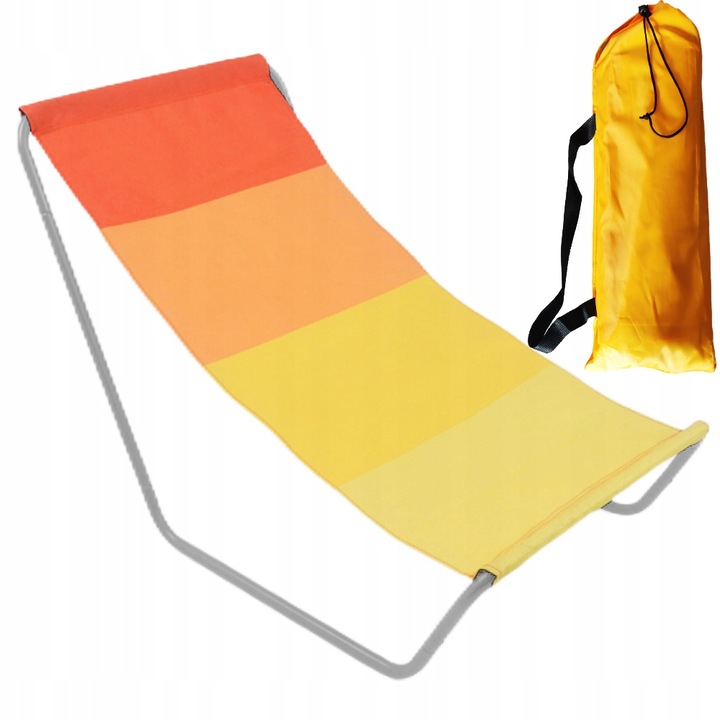 Сгъваем плажен стол Turistico, Оранжев