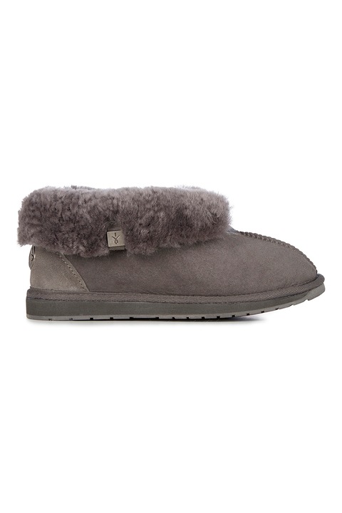 Emu, Ghete slip-on de piele intoarsa, Gri carbune