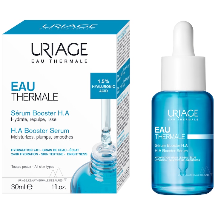 Ser Booster H.A, Uriage, 30 ml