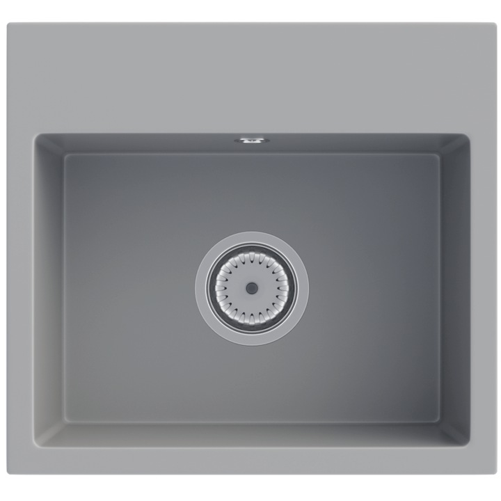 Set chiuveta bucatarie, Granitan, Granit, 450 x 420mm, Gri