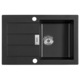 Pachet Chiuveta Bucatarie Franke, Granit, 780x500 mm, Negru, Montare Pe Blat, Forma Dreptunghiulara, Rezistenta La Pete, Accesorii Incluse, Calitate Superioara, Materiale Durabile