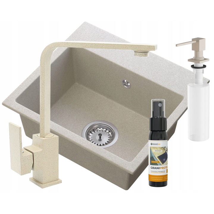 Гранитна мивка с едно корито