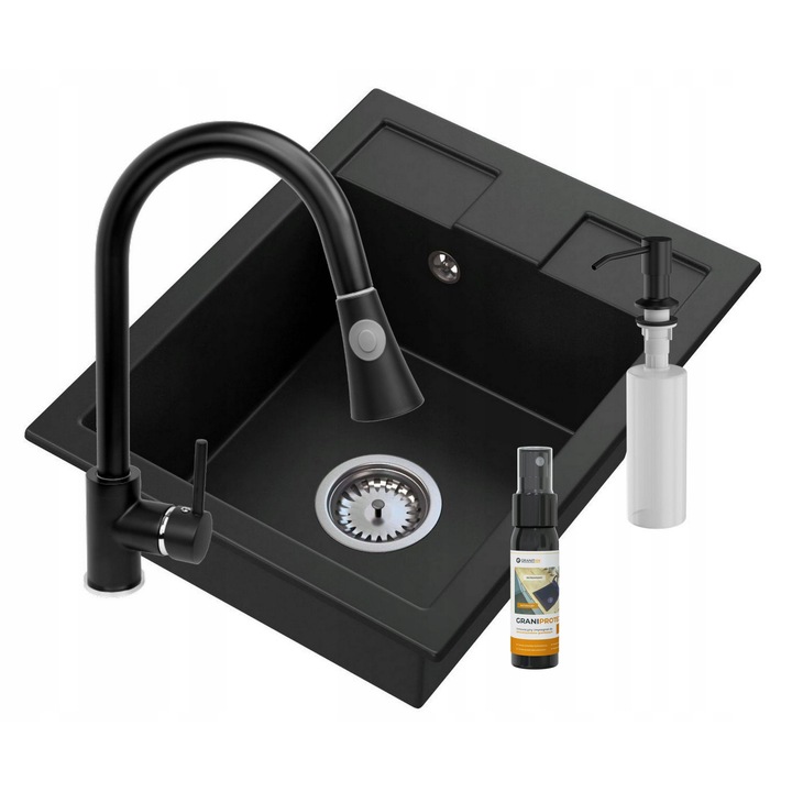 Гранитна мивка с едно корито