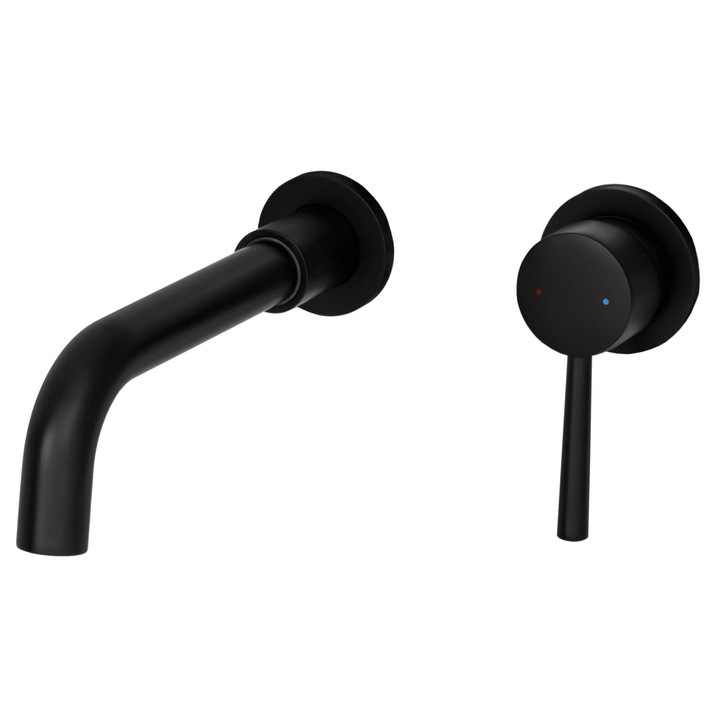 Санитарен кран за мивка GRANITAN Месинг Черен