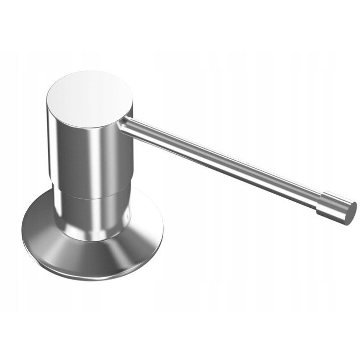 Folyékony szappan adagoló, GRÁNITÁN, PVC, 300 ml, Ezüst