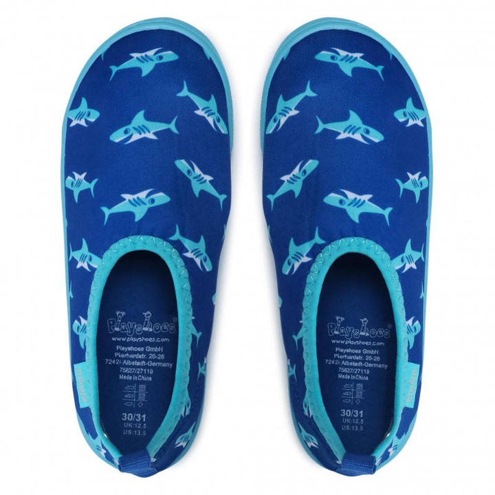 Детски обувки за вода, Playshoes, Синтетика, Син, 22.5
