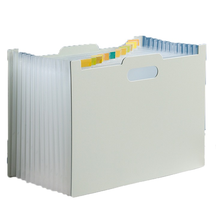 Проста и голям капацитет хоризонтална разширяема чанта за файлове офис папка за файлове