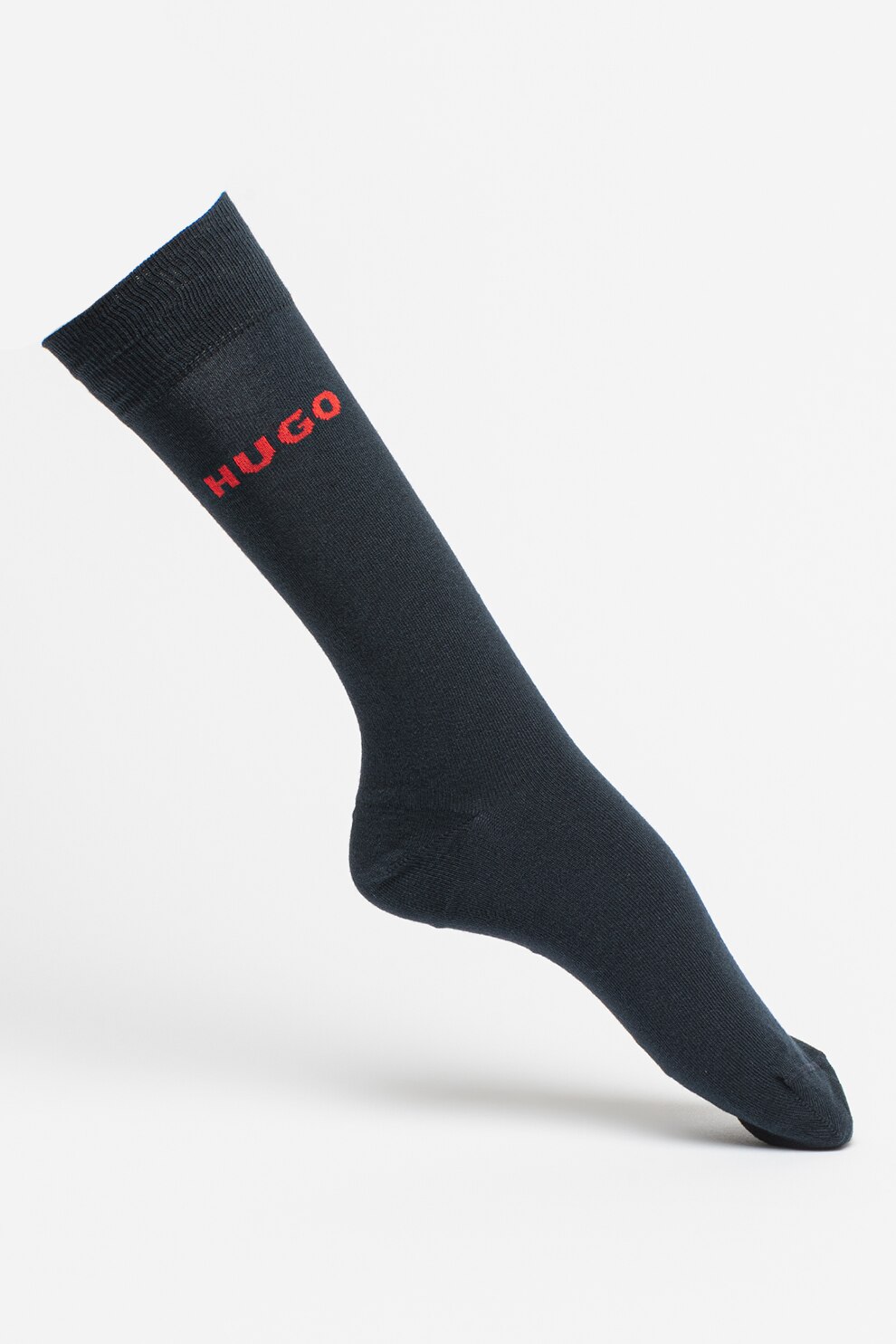 TRiNiDAD HUGO 2BA STEEL セット HUGO, Set de sosete cu imprimeu logo - 2 perechi, Negru