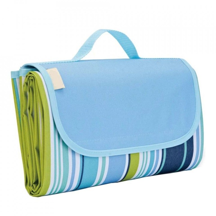 Rogojina, PVC/Poliester, Portabila, Pliabila, 195x144 cm, Multicolor