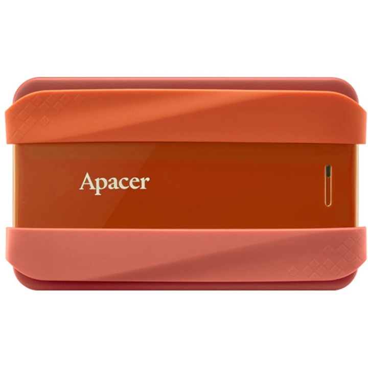Твърд диск Apacer AC533, Червен, 2TB