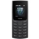 Nokia 105 (2023) Mobiltelefon, Dual SIM, Szénfekete