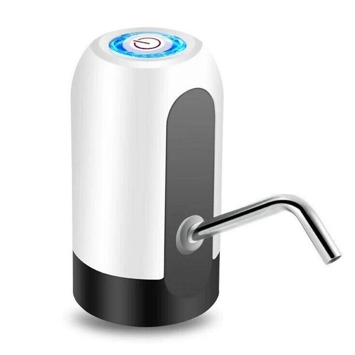 Automata vízadagoló, USB töltés, dobozokhoz, Könnyű telepítés, Fehér/fekete, Isobel