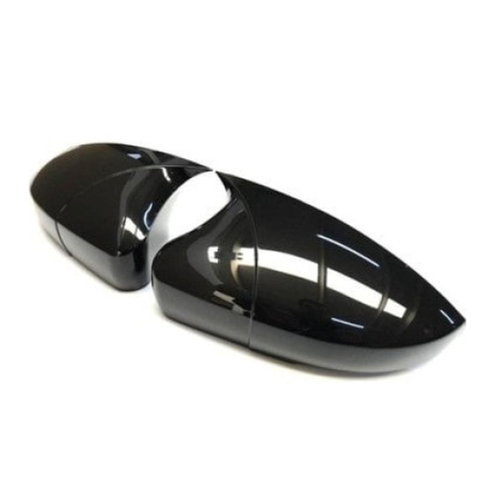 Set capace pentru oglinzile retrovizoare, BMW Seria 4 F32/F33/F36, 2 piese, SMARTIC, negru lucios