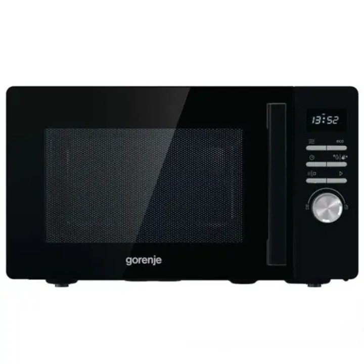 Cuptor cu microunde, Gorenje, MO23A3BH, 23l, 11 programe, 5 trepte, 800W, Negru