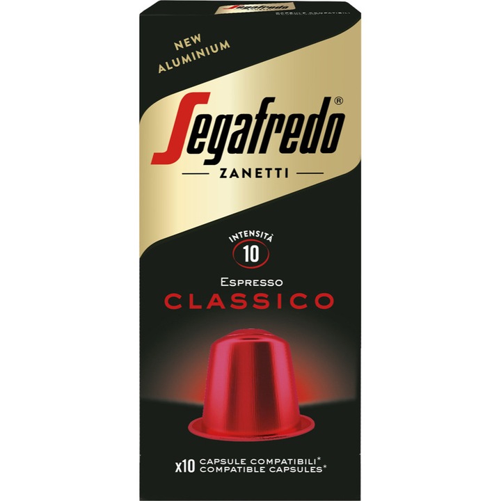 Capsule cafea, Segafredo Classico, NSP, 10 Cps