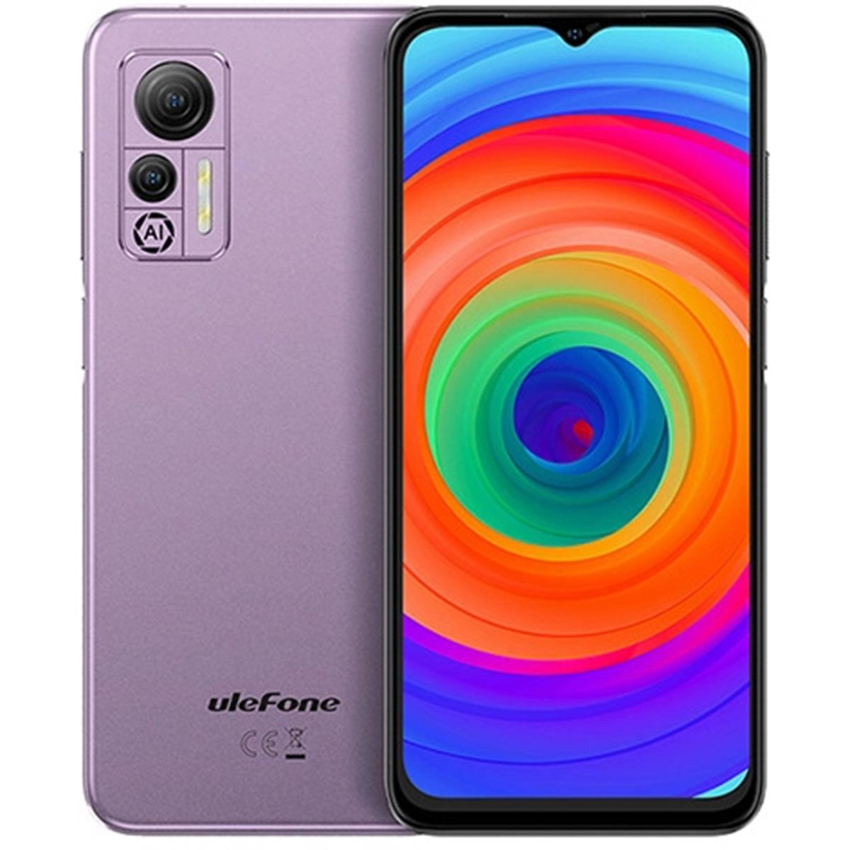 Мобилен телефон Ulefone, Note 14, Dual-SIM, 64 GB, 4 GB RAM, 4G, Purple ...