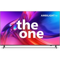 Televizor Philips AMBILIGHT tv LED 85PUS8818, 215 cm, Google TV, 4K Ultra HD, 100 Hz, Clasa F (Model 2023)