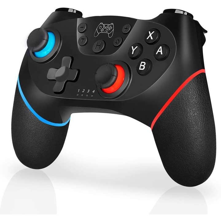 Controler pentru Nintendo Switch/Switch Lite/Switch OLED, Roffie, Negru