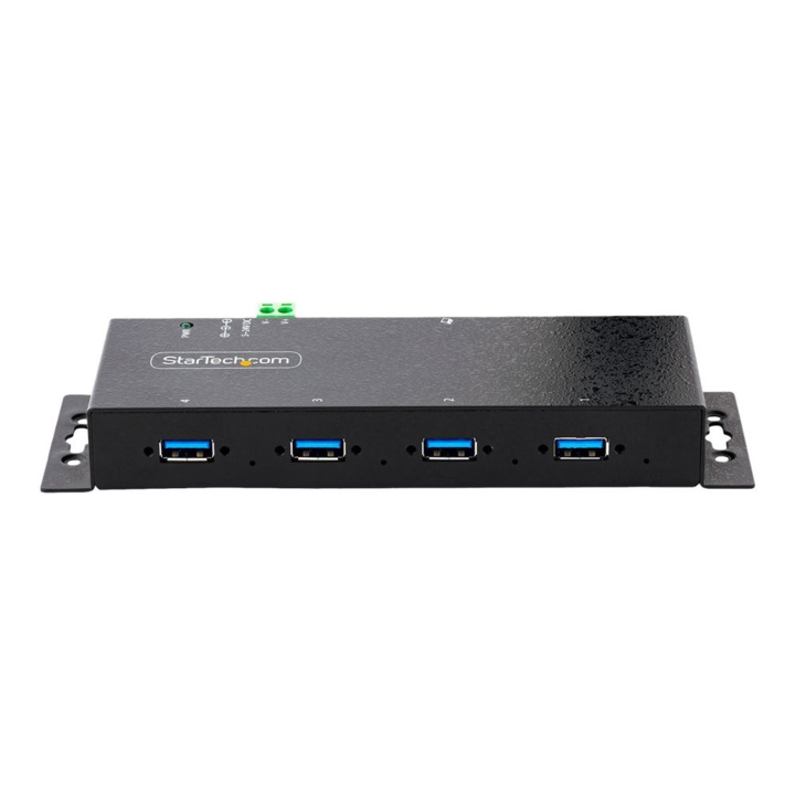 Hub, StarTech, USB 3.2, 5000 Mbit/s, Negru
