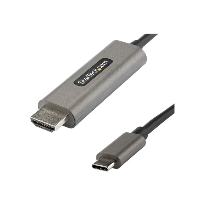 Cablu, StarTech, Convertor video, 3 m, HDMI tip A, USB tip C Negru/Argintiu