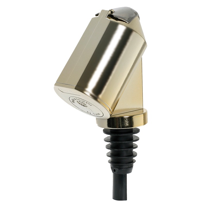Dispenser Bottle master 3000, 0,5-1,5 literes palackokhoz, kifolyó, arany, 50 ml