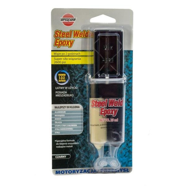 Kétkomponensű epoxy fémragasztó 25 ml Steel Weld