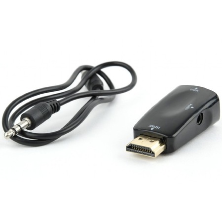 Gembird A-HDMI-VGA-02 HDMI (T) - VGA (M) videó adapter, maximális ...