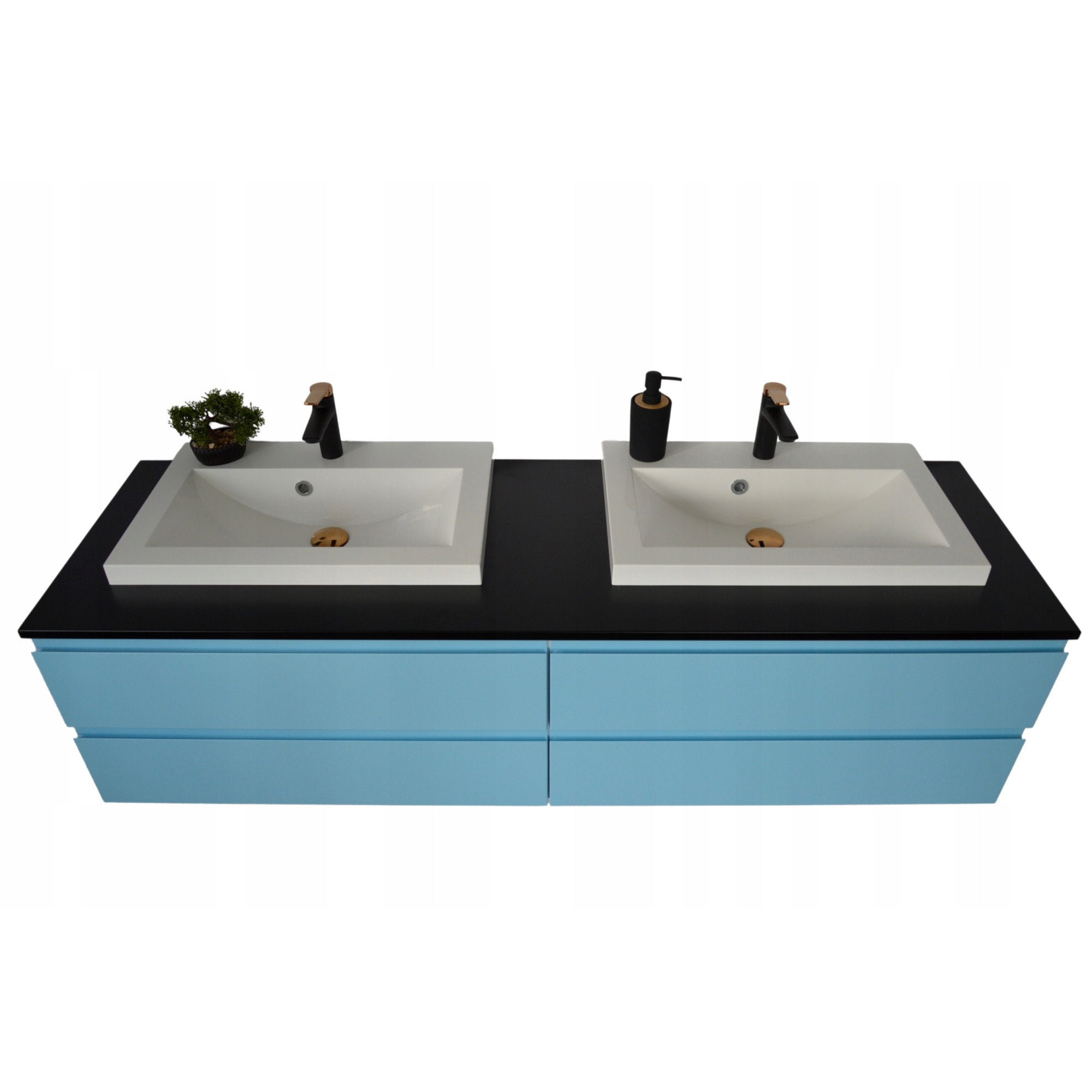Lavabo Angolare Da Parete Senza Fori 27.5x35x11 Cm - In Plastica PP Con Rubinetto, Ideale Per Bagni Piccoli
