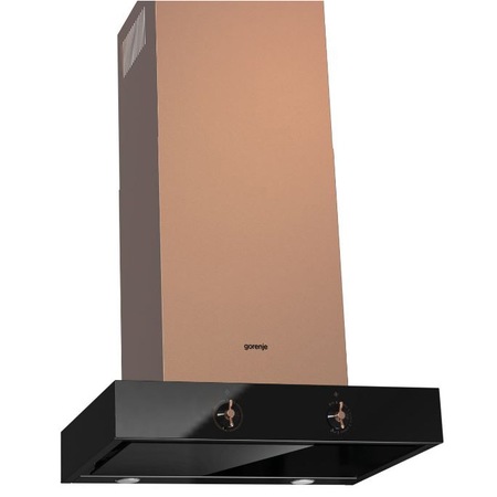 Hota autonoma Gorenje WHT68AINB, Putere de absorbtie 508 mc/h, 1 motor, 2 filtre, 60 cm, Negru