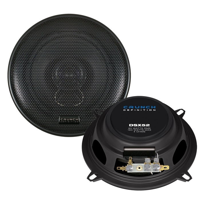 Difuzoare auto coaxiale 13 cm Crunch DSX 52, set 2 bucati