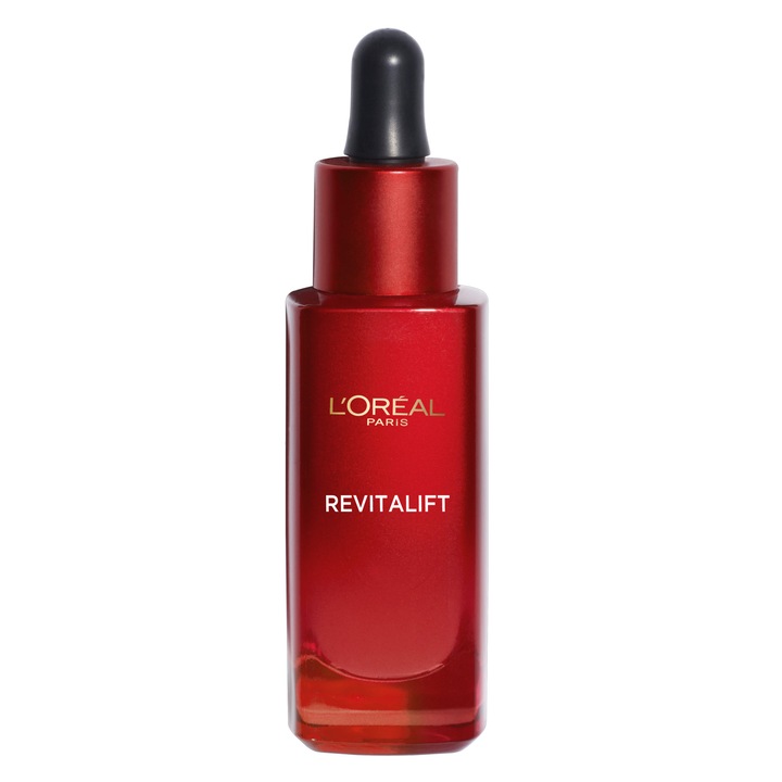 Серум L'Oreal Paris Revitalift против бръчки + стягане, 30 мл