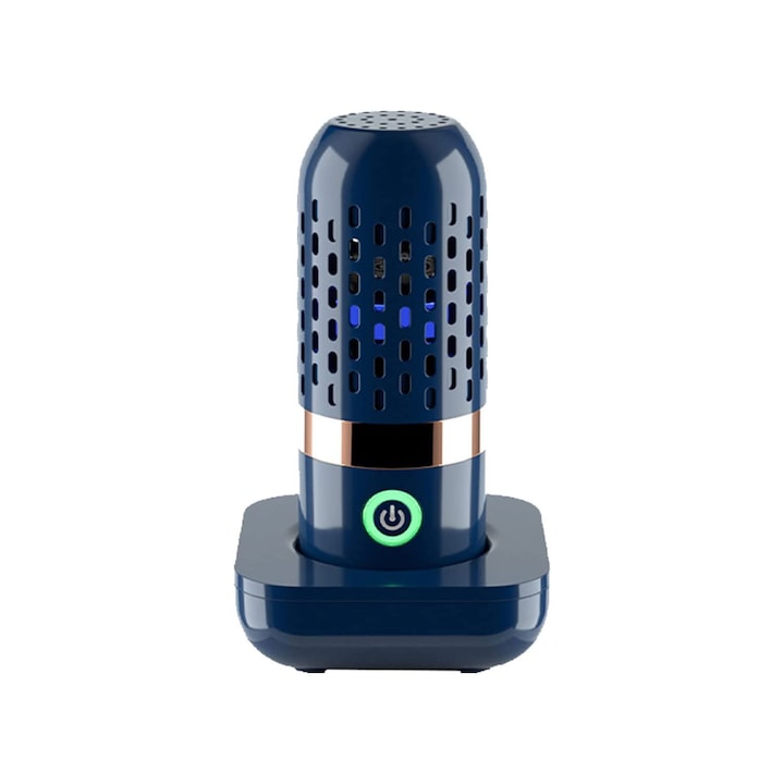 Készülék gyümölcsök/zöldségek mosására, vezeték nélküli, hordozható, kék