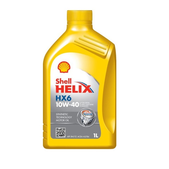 Ulei motor SHELL Helix, HX6 1l, 10W-40