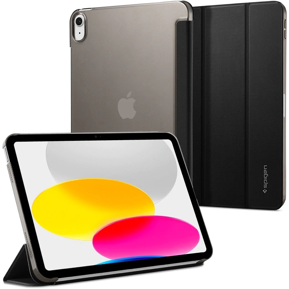 Apple iPad 10.9 (2022), mappa tok, szövet minta, Spigen Liquid Air