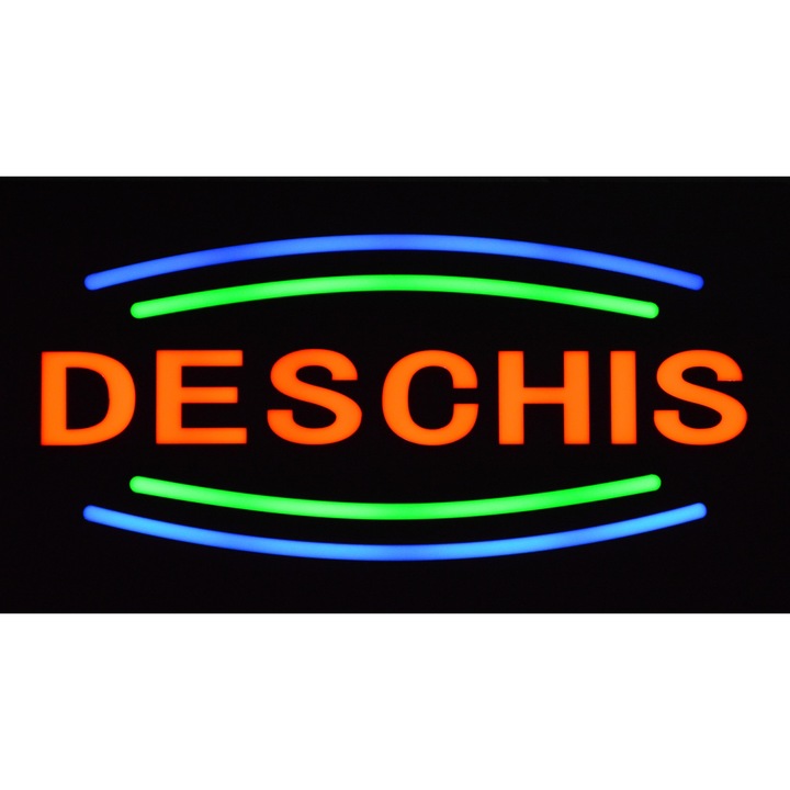 Reclama luminoasa Ledstar, DESCHIS, de exterior / interior, 44 x 24 cm