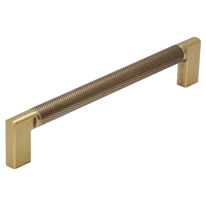 Maner mobila Siro, 2457-174ZN83ZN83, Aluminiu, Auriu vintage, 160mm