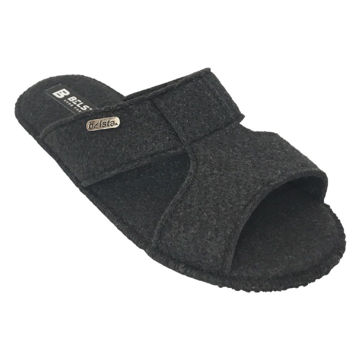 Papuci casa, Belsta, Negru, TexFiber