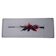 Mousepad format Deskmat pentru gaming, Black Rifle Gun 800 x 300 x 2 mm