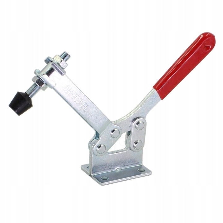 Clema Rapida, U-Bar, 203Fl, Forta De Presiune 227 Kg, Raza De Actiune 94 Mm, Inaltime Reglabila, Material: Fier Zincat, Cauciuc