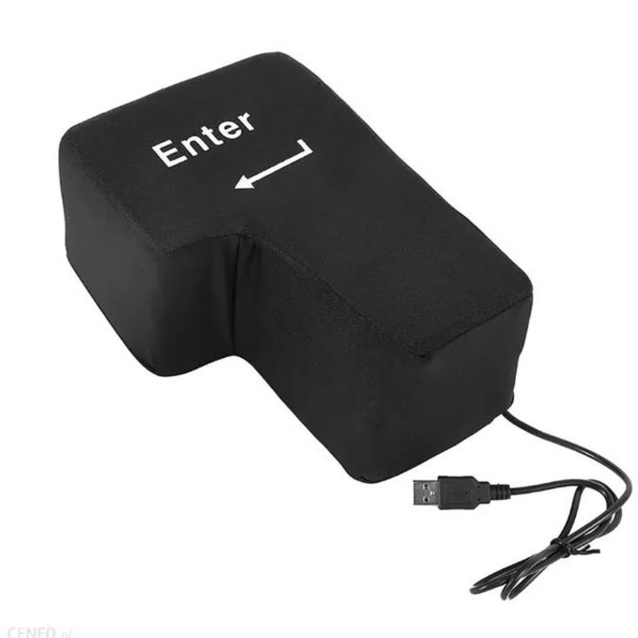 Tasta antistres, Big Enter, AEWOYAD, se conecteaza prin USB