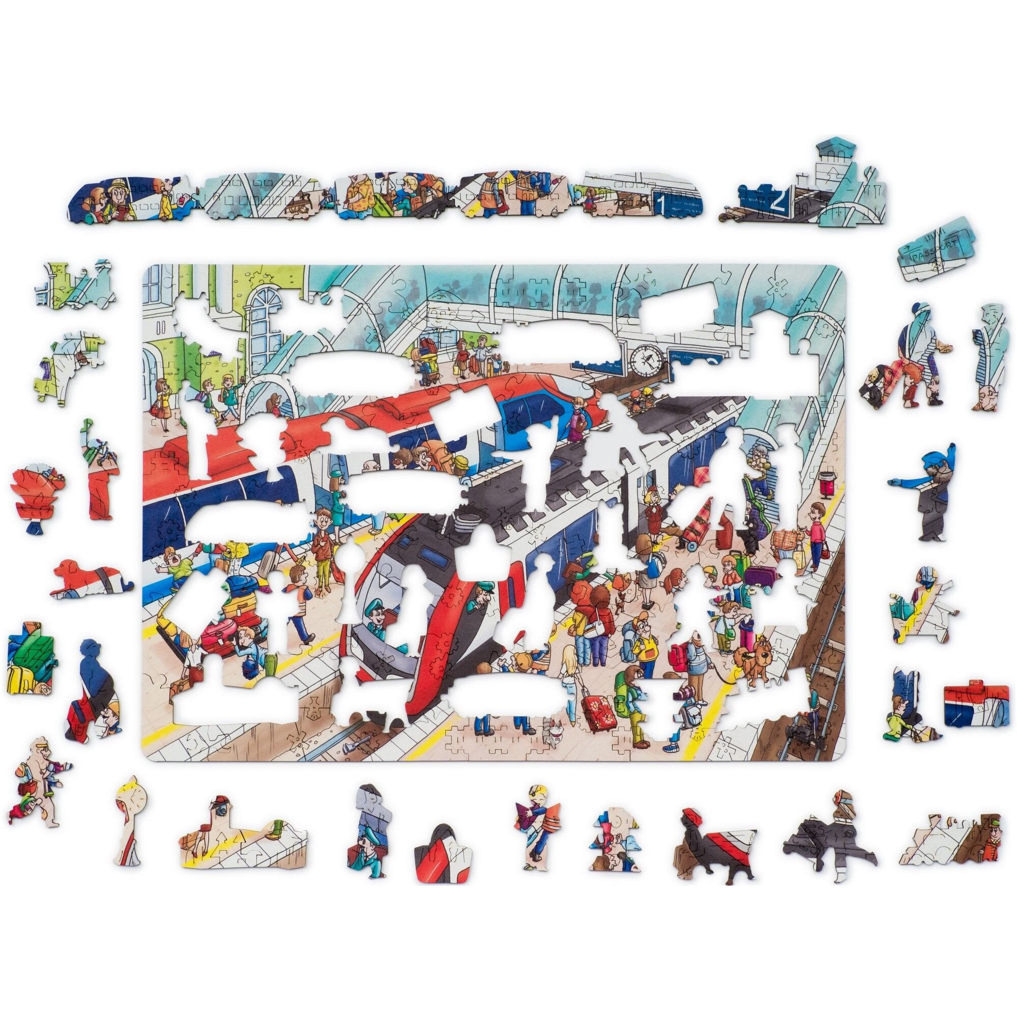 Дървен пъзел Ravensburger от 100 части - В наличност - eMAG.bg