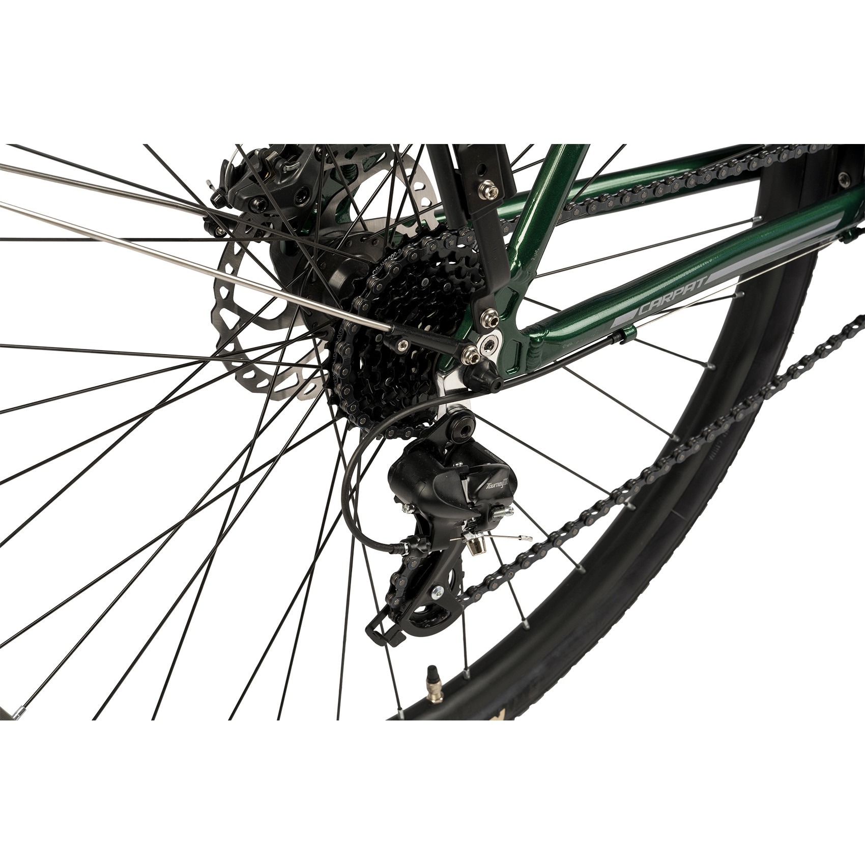 Bicicleta MTB de drum Carpat Travel Pro JSX28282, cadru Aluminiu