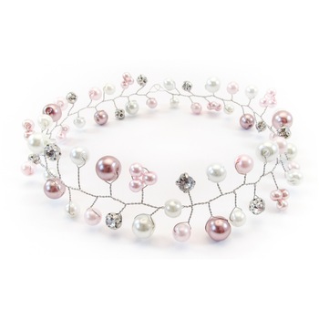 Accesoriu par roz / alb Pink Blueberry Accesoriu par roz / alb Pink Blueberry