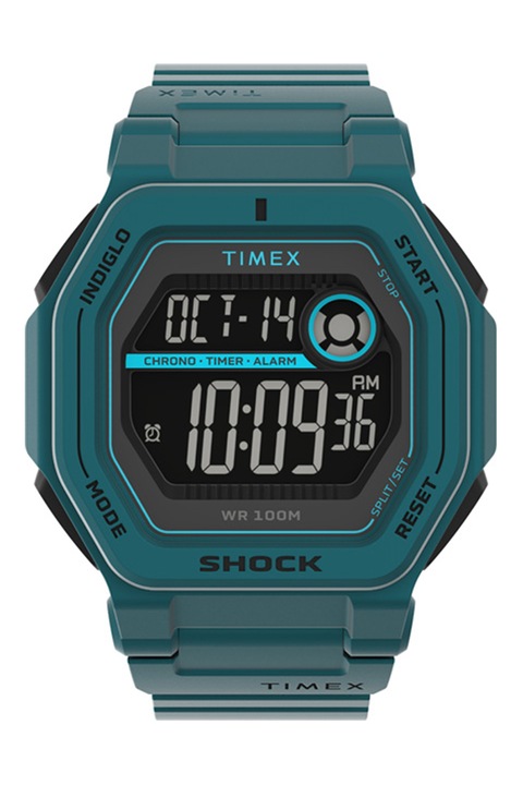 Timex, Часовник 45 MM Command Encounter, Синьо-зелен