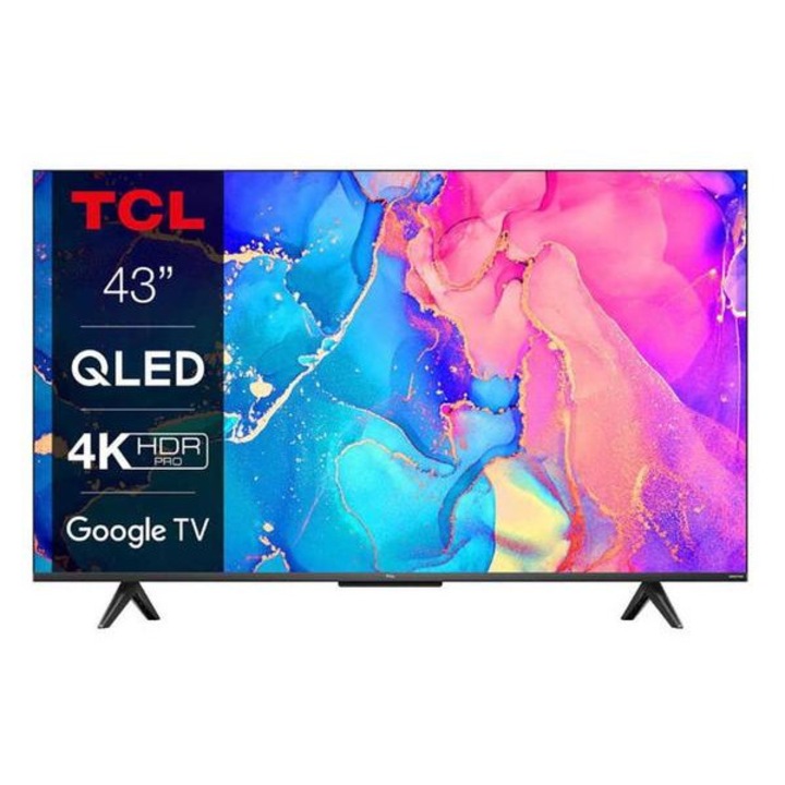 QLED TV TCL 109 cm 43" 43C631, Ultra HD 4k, Smart Tv, WiFi, CI+