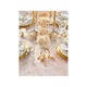 Rola organza, PartyDeco, 0.48 x 9 m, Alb