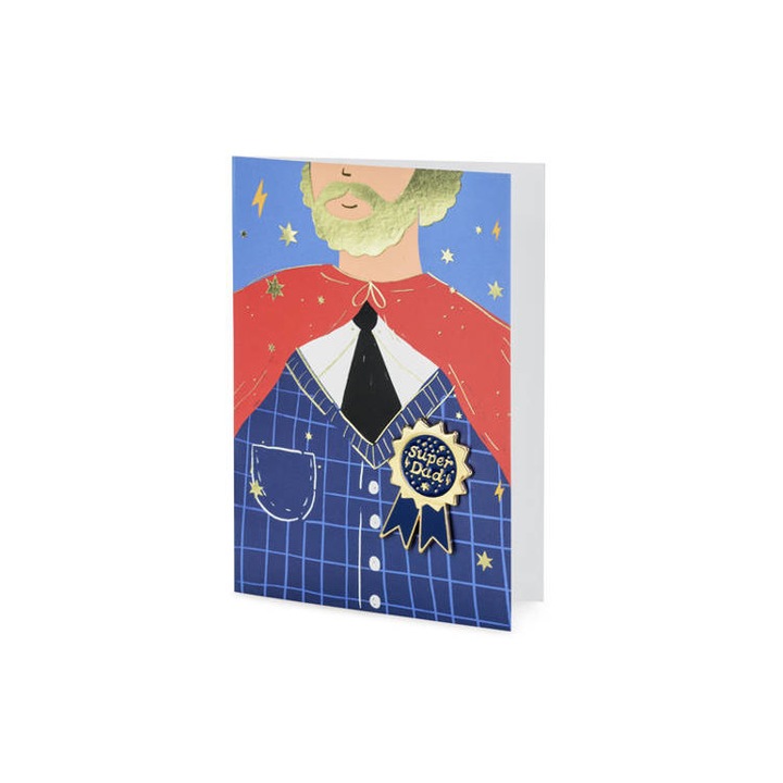 Felicitare, PartyDeco, 11x15.5 cm, accesorii pentru petrecere