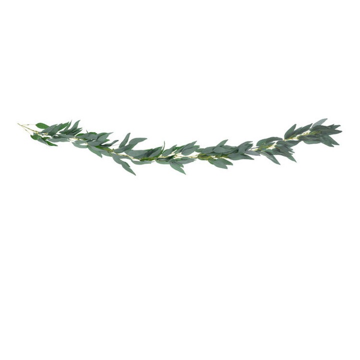 PartyDeco díszfüzér, zöld, 2m