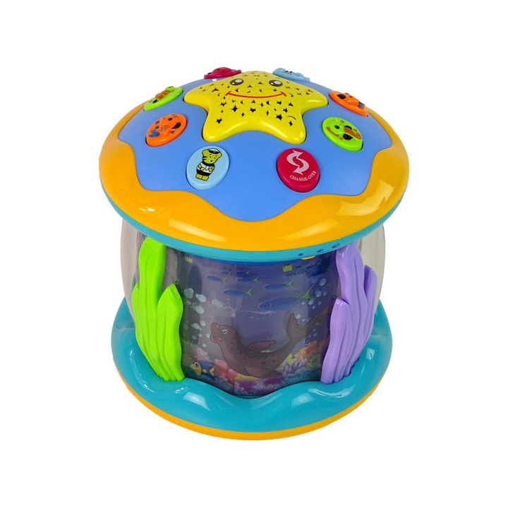 Lampa de veghe copii, Import LEANToys, Multicolor