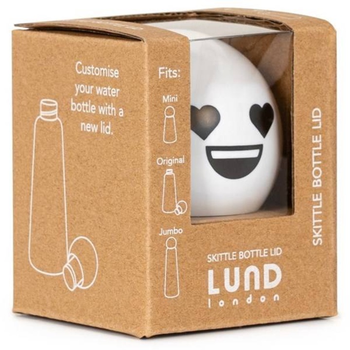 Стъклен капак, Lund London, Неръждаема стомана, Бял